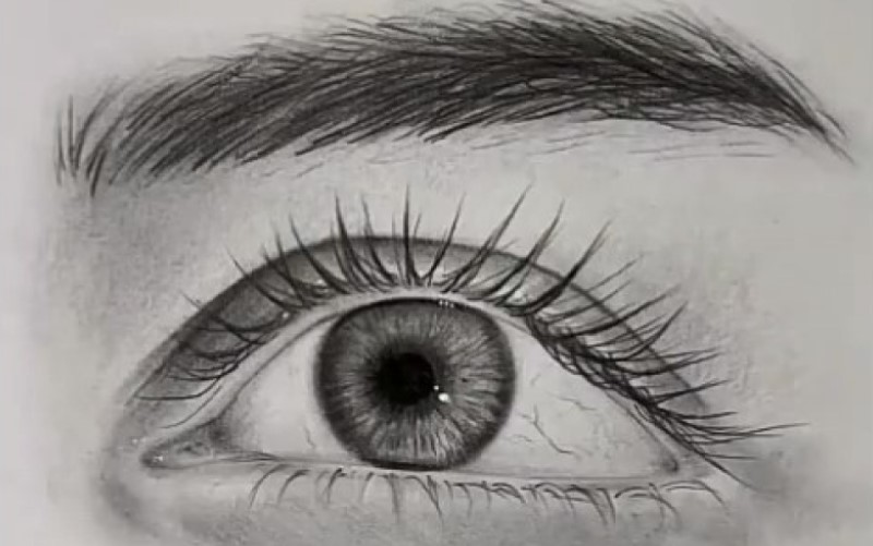 نقاشی چشم